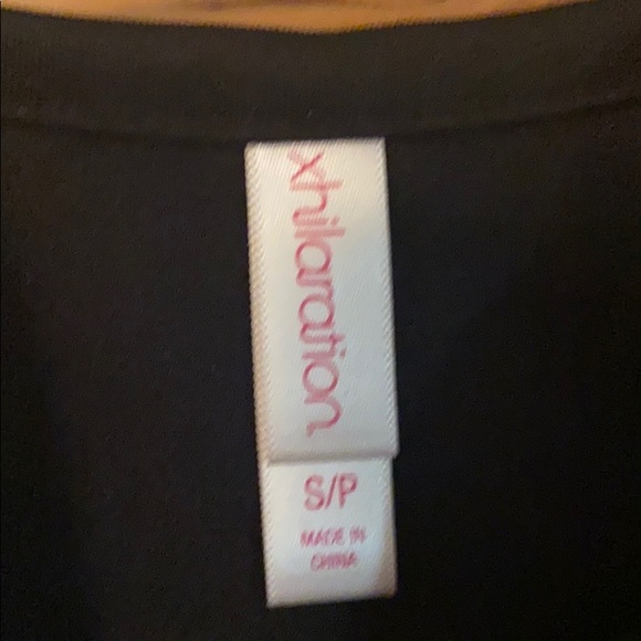 Black peplum sleeveless top - Picture 4 of 6